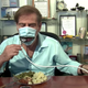 Illustration for article titled Now there’s a face mask with a mouth hole for eating. What could go wrong?